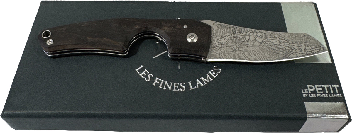 Les Fines Lames Cigar Knife Compass Cuba Ebony-0