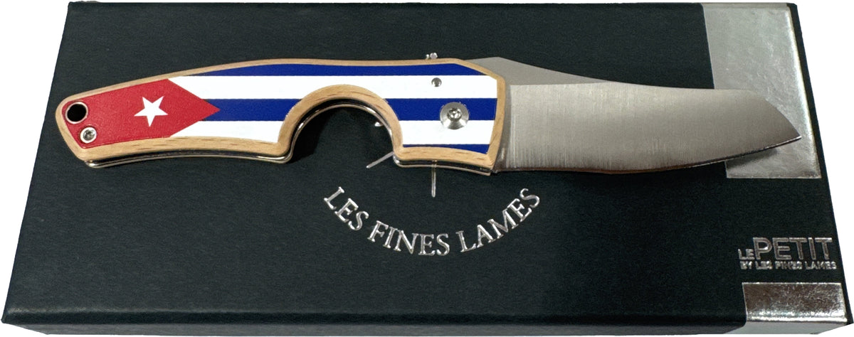 Les Fines Lames Cigar Knife Cuba Flag Light-0