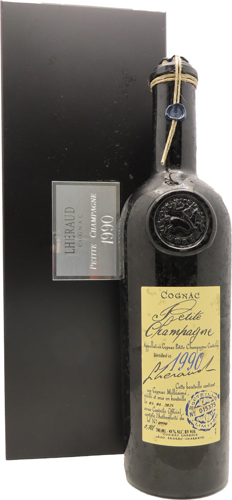 Lheraud Cognac Grande Champagne 1990 700ml-0