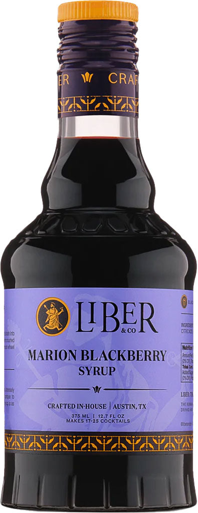 Liber & Co Marion Blackberry Syrup 375ml-0