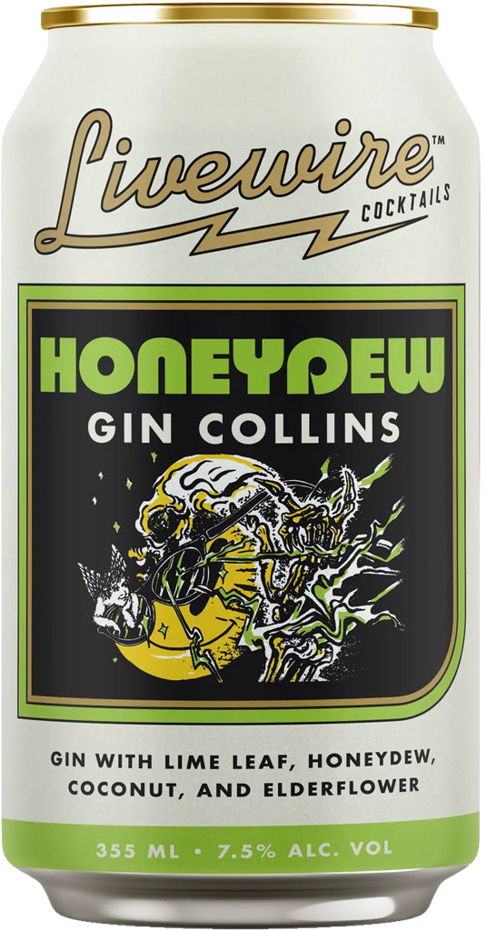 Livewire Honeydew Collins 4pk Cans-0