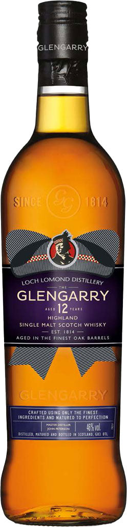 Loch Lomond The Glengarry Single Malt Scotch Whisky 12 Year Old 750ml-0