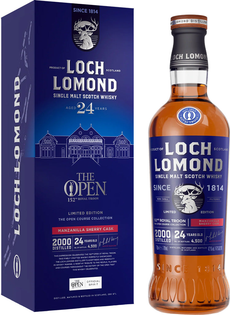 Loch Lomond The Open Course Collection 24 Years Old 750ml-0