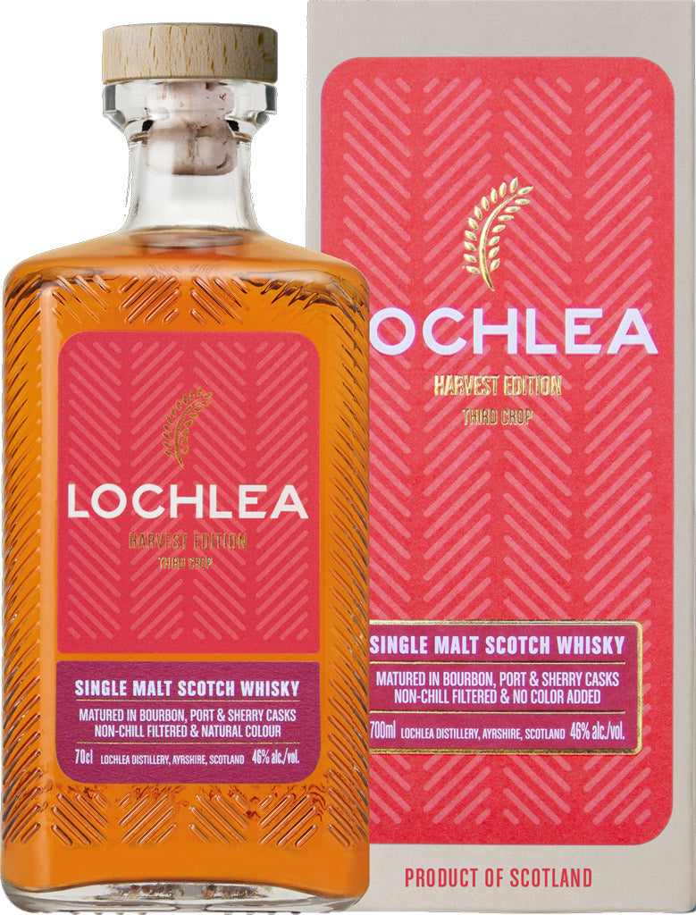 Lochlea Harvest Edition Third Crop Single Malt Scotch Whisky 700ml-0