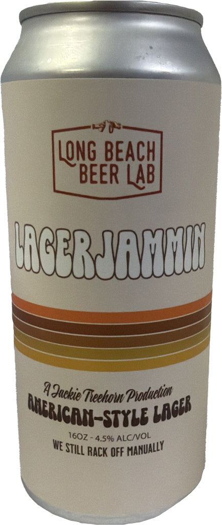 Long Beach Beer Lab Lagerjammin Lager 16oz Can-0