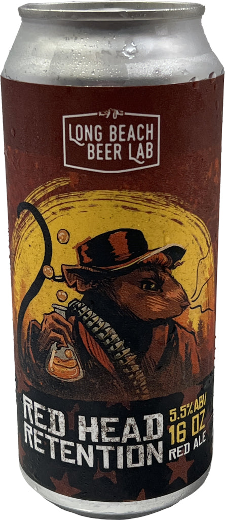 Long Beach Beer Lab Red Head Retention 16oz Can-0