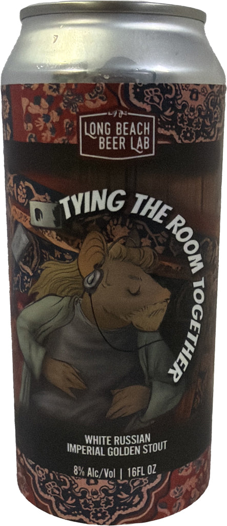 Long Beach Beer Lab Tying The Room Together White Russian Imperial Golden Stout 16oz Can-0