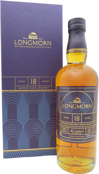 Longmorn Single Malt Whiskey 18 Year Old 700ml – Mission Liquor