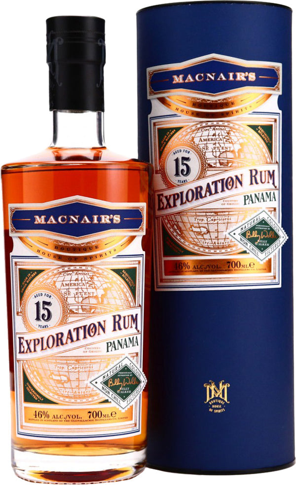 MacNair's Exploration Panama 15 Year Old Rum 700ml