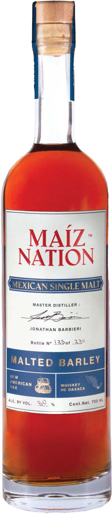 Maiz Nation Malted Barley Mexican Single Malt 700ml-0