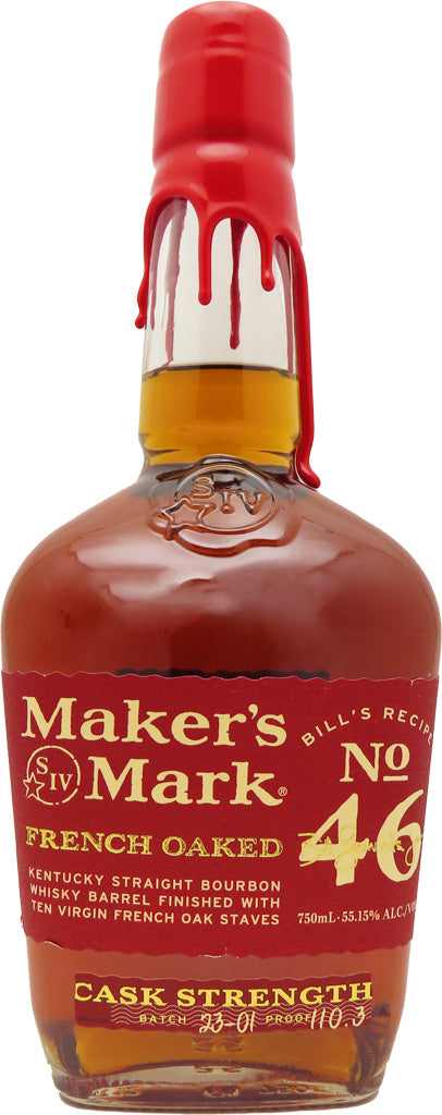 Maker\'s 46 Cask Strength Kentucky Bourbon 750ml – Mission Wine & Spirits | Whisky