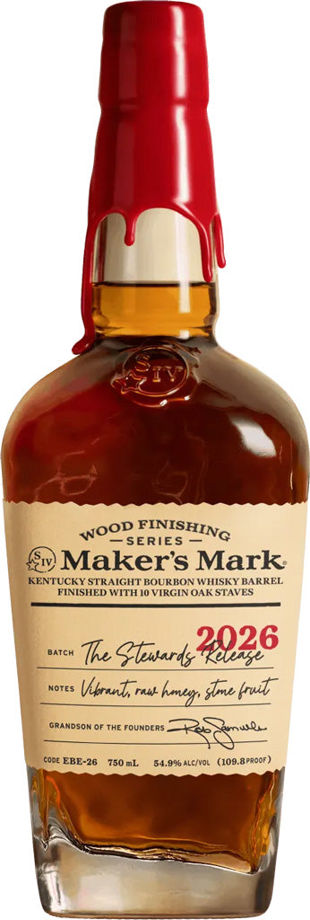 Maker's Mark Wood Finishing Series The Stewards Release Bourbon Whisky 750ml-0