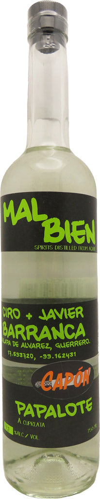 Mal Bien Mezcal Papalote Capon Barranca 750ml-0