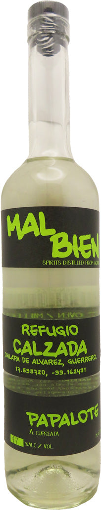 Mal Bien Mezcal Papalote Refugio Calzada 750ml-0