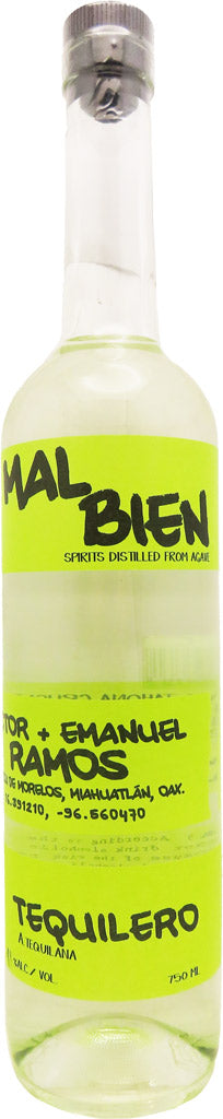 Mal Bien Mezcal Tequilero Ramos 750ml-0