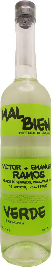 Mal Bien Mezcal Verde Ramos 750ml-0