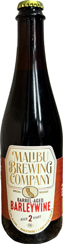 Malibu Brewing Co Barrel Aged Barleywine 500ml-0
