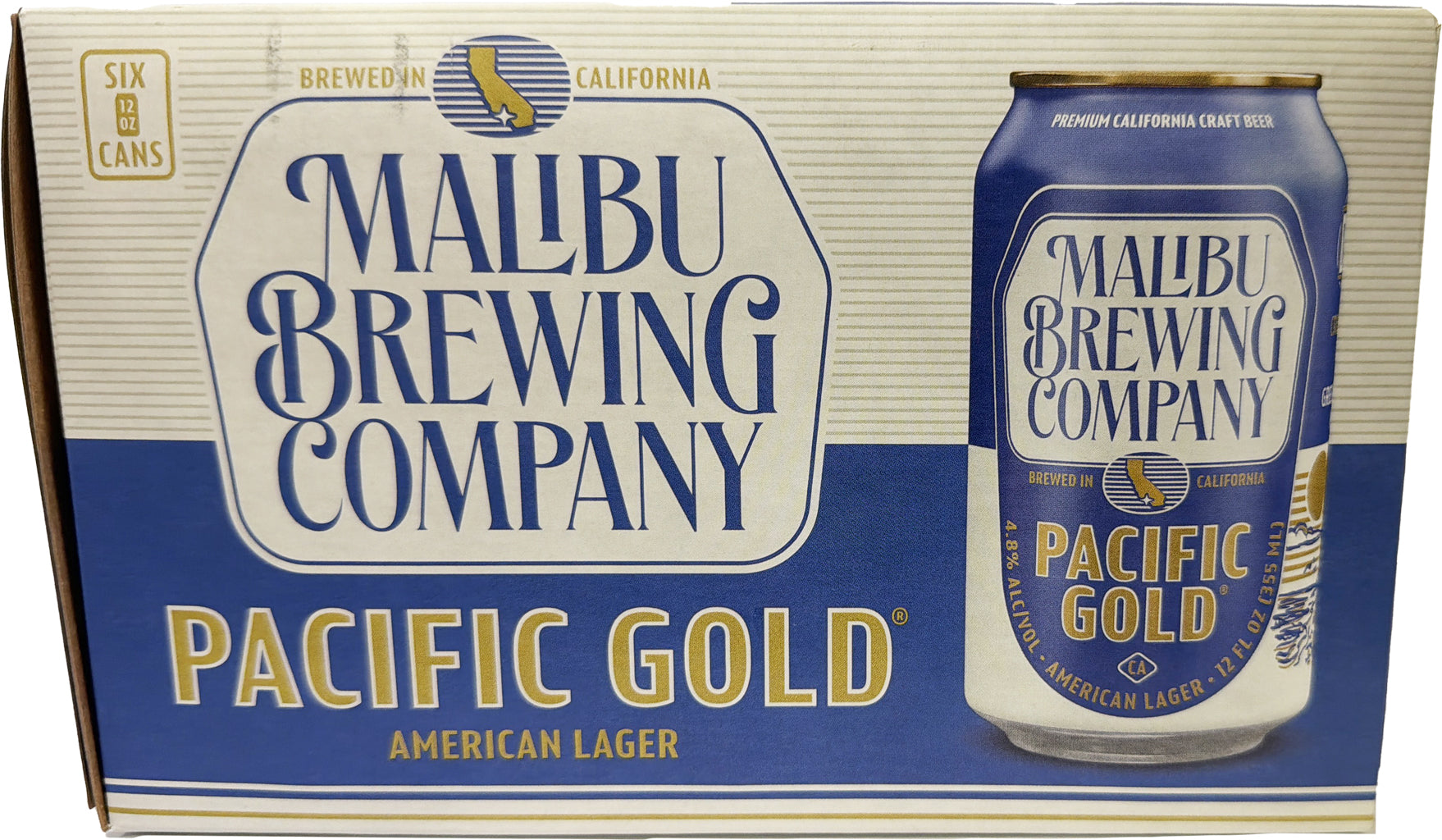 Malibu Brewing Co Pacific Gold American Lager 6pk-0