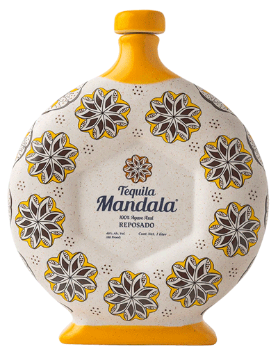 Mandala Tequila Reposado Ceramic 1L-0