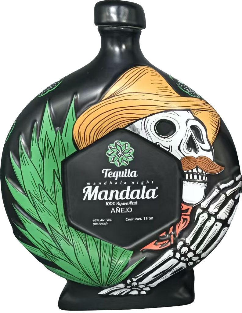 Mandala Tequila Anejo Dia De Los Muertos 1L 2025-1
