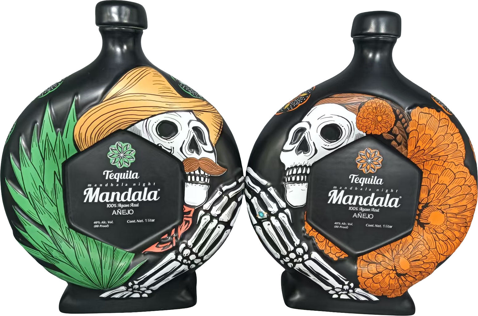Mandala Tequila Anejo Dia De Los Muertos 1L 2025-0