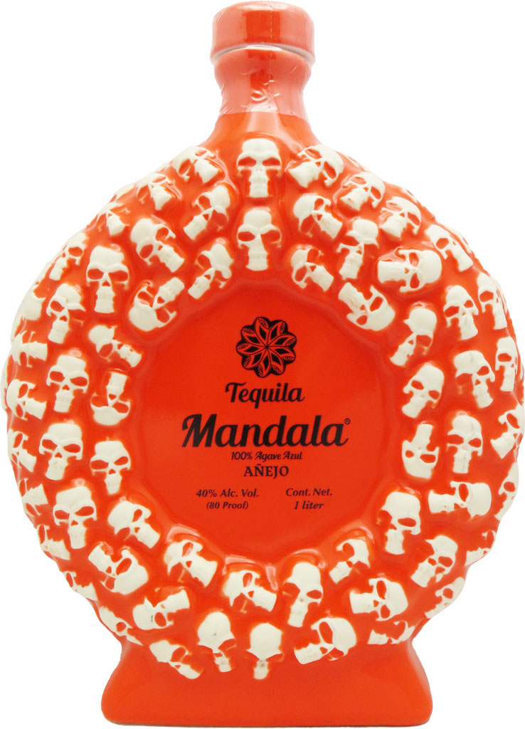 Mandala Tequila Anejo Dia De Los Muertos 1L 2024-0