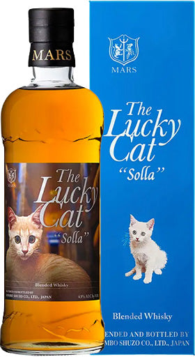 Mars The Lucky Cat "Solla" Japanese Whisky 700ml-0