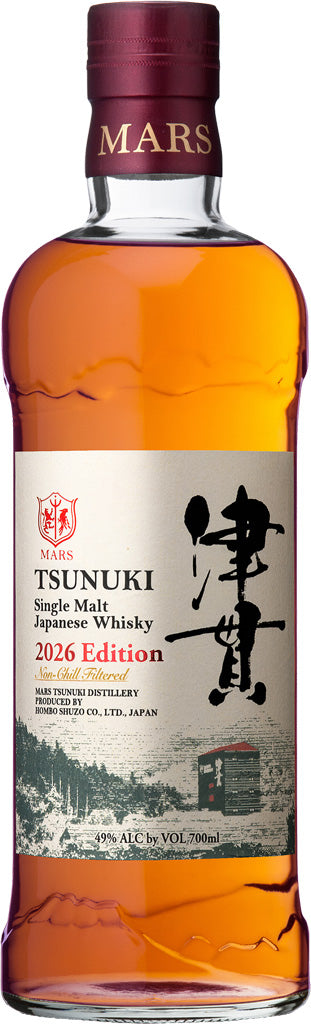 Mars Tsunuki Japanese Single Malt Whisky 2026 Limited Edition 700ml-0