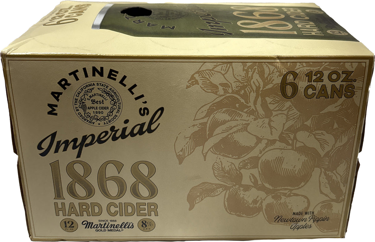 Martinelli's 1868 Imperial Hard Cider 6pk Cans-0