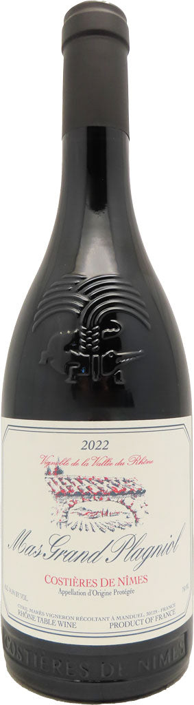 Mas Grand Plagniol Costieres de Nimes Rouge 2022 750ml-0