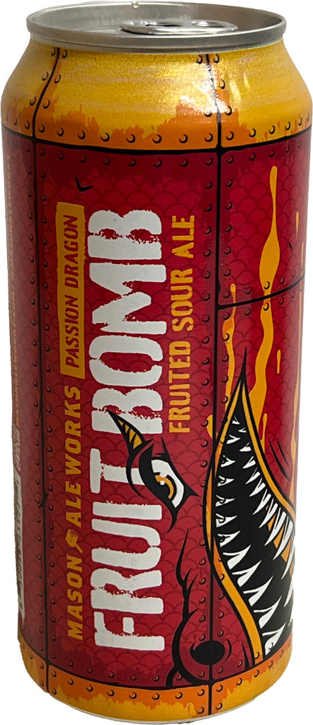 Mason Ale Fruit Bomb Passion Dragon Sour 16oz Can-0