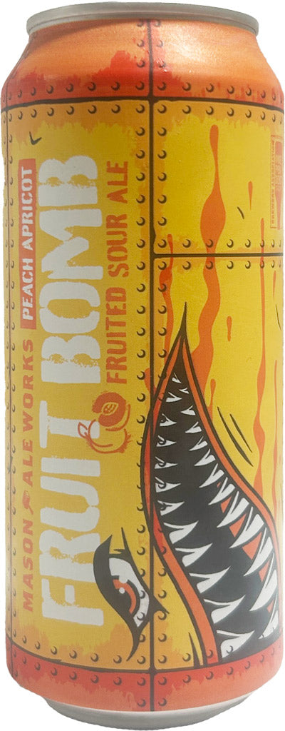 Mason Ale Fruit Bomb Peach Apricot Sour 16oz Can-0