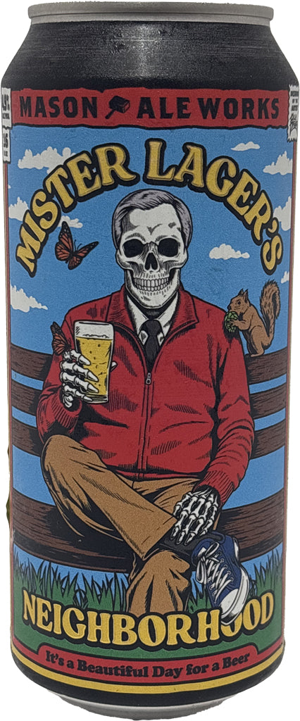 Mason Ale Mister Lager's Neighborhood 16oz Can-0