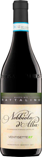 Massimo Rattalino Ventisette 27 Nebbiolo d'Alba 2020 750ml