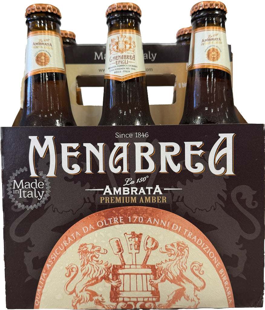 Menabrea Amber 6pk Btls-0