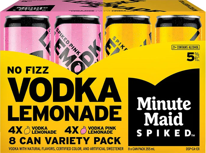 Minute Maid Spiked Vodka Lemonade 8pk-0