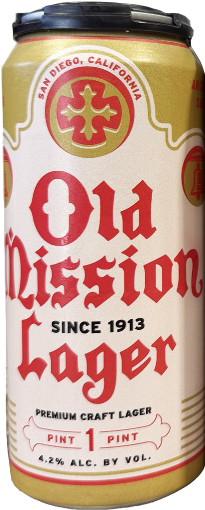 Mission Brewing Old Mission Lager 16oz Can-0