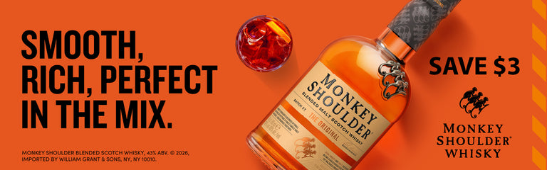 Banner for Monkey Shoulder Online Promotion