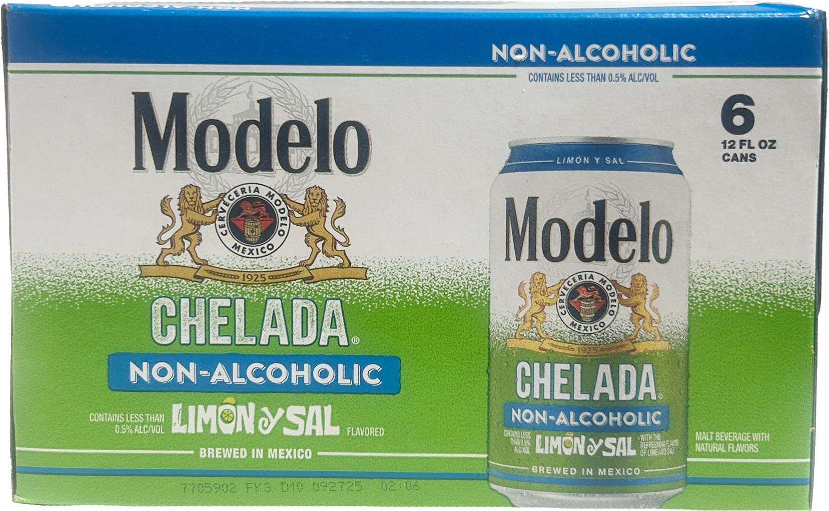 Modelo Chelada Limon Y Sal Non-Alcaholic 6pk Cans-0