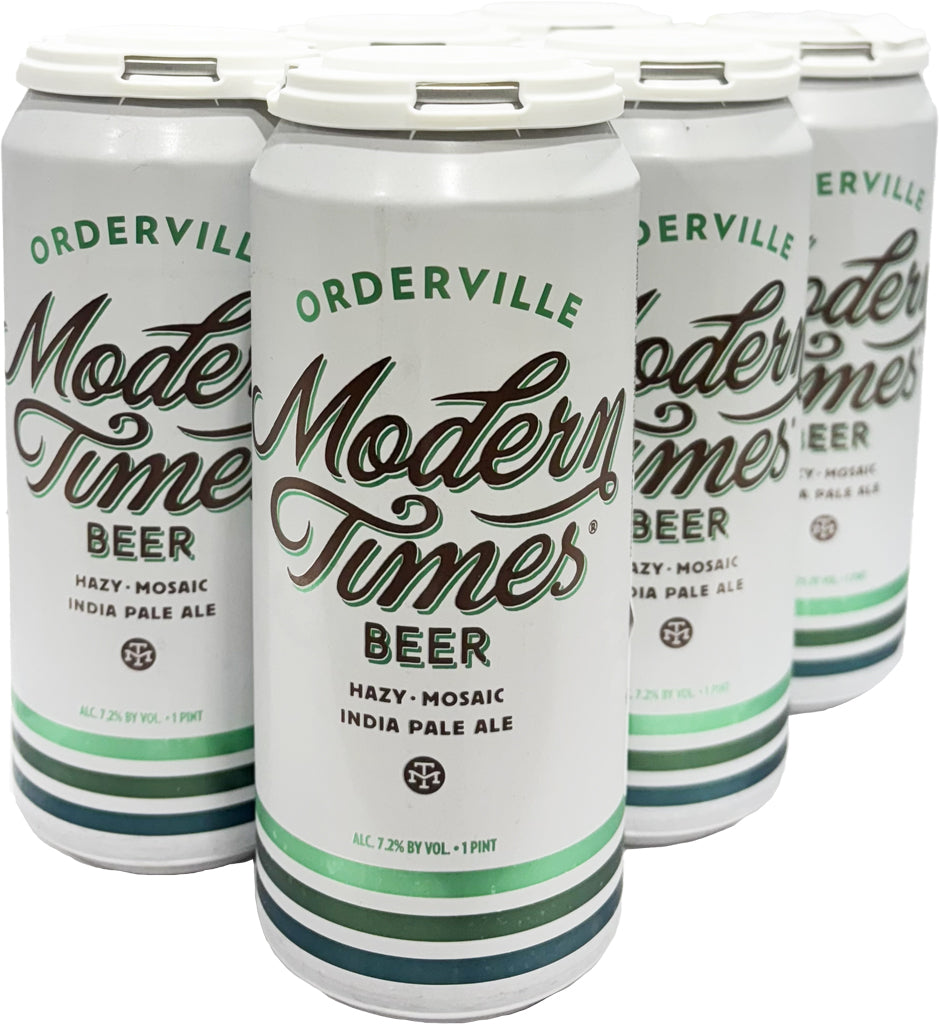 Modern Times Orderville Hazy IPA 16oz 6pk Cans-0