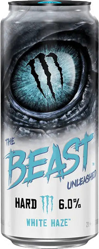 Monster The Beast Unleashed White Haze 16oz Can