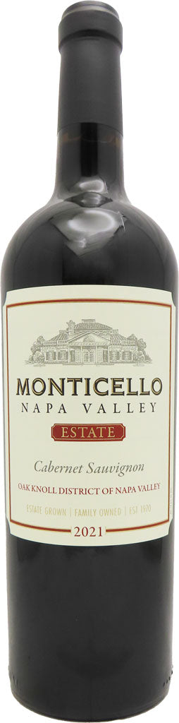 Monticello Estate Cabernet Sauvignon Oak Knoll 2021 750ml-0