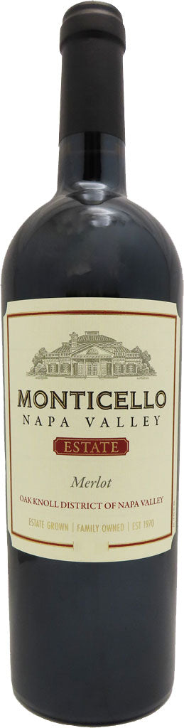 Monticello Estate Merlot Oak Knoll 2022 750ml-0