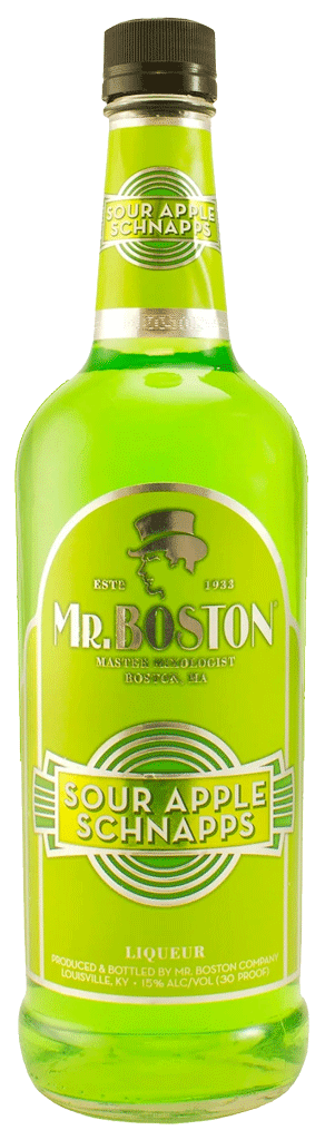 Mr. Boston Sour Apple Schnapps 750ml-0