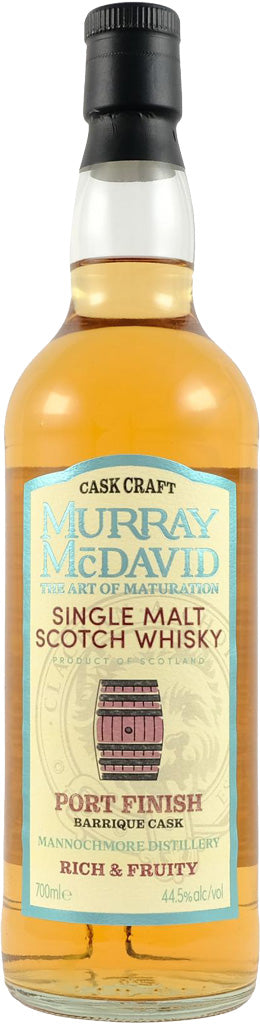 Murray McDavid Mannochmore Port Finish Single Malt Whisky 700ml