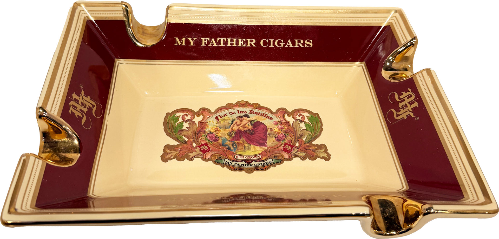 My Father Flor d.l Antillas Ceramic Ashtray-0
