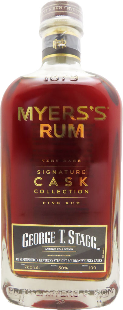 Myers's Signature Cask Collection George T. Stagg Fine Rum 750ml-0