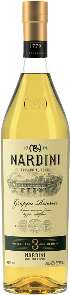Nardini Grappa Reserva 3 Anni 700ml-0
