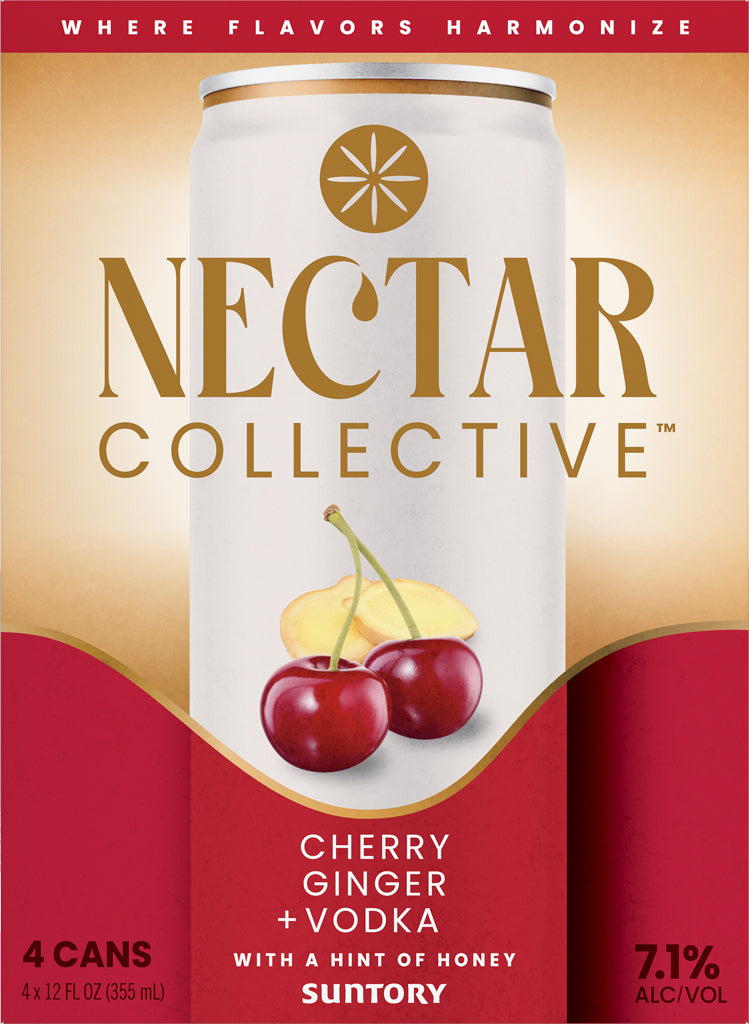 Nectar Collective Ginger Cherry Vodka 4pk Cans-0