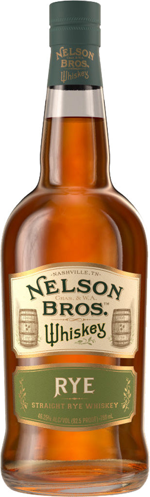 Nelson Brothers Straight Rye Whiskey 750ml-0